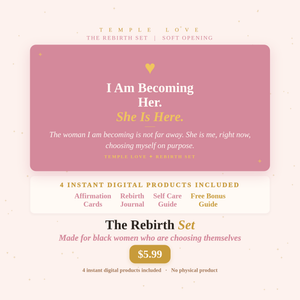 The Rebirth Set — Soft Opening Collection